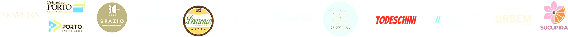 Logos das empresas parceiras — fileira 1